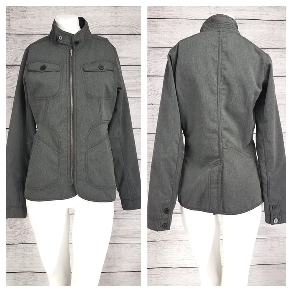 Nau Jackets & Blazers - Nau Decypher S Urban Utility Field Zip up Lightweight Military Jacket High neck